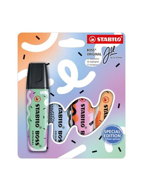 Szövegkiemelő, 2-5 mm, STABILO "Boss Original Ju Schnee", fukszia (TST7015811)