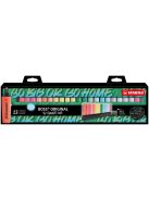 Szövegkiemelő készlet, 2-5 mm, STABILO "Boss 50th Birthday" 23 db-os asztali  készlet (TST7023015)