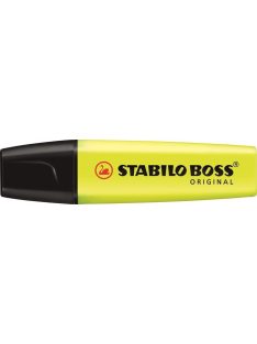   Szövegkiemelő, 2-5 mm, STABILO "BOSS original", sárga (TST70241)