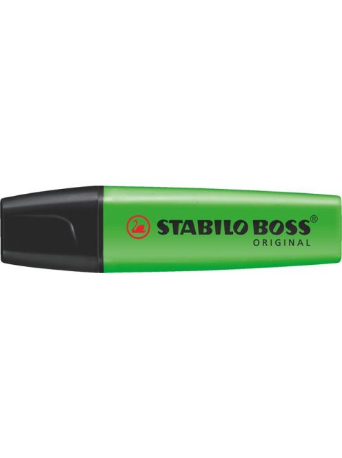 Szövegkiemelő, 2-5 mm, STABILO "BOSS original", zöld (TST70331)