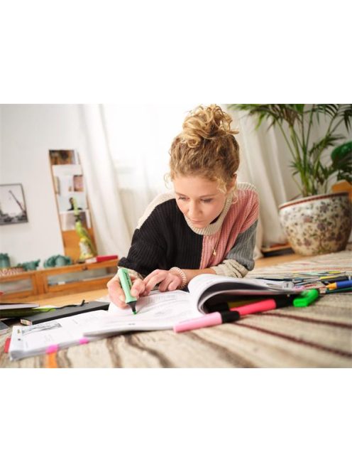 Szövegkiemelő készlet, 2-5 mm, STABILO "Boss Original Ju Schnee", 4 különböző szín (TST70411015)