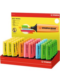   Szövegkiemelő display, 2-5 mm, STABILO "BOSS", vegyes színek (TST70451)