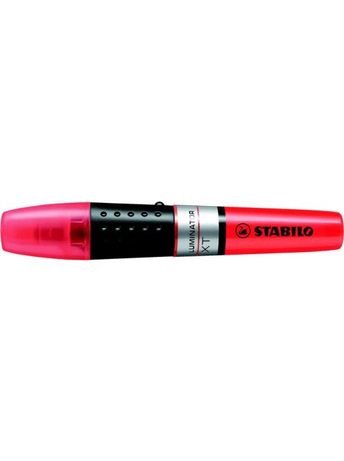 Szövegkiemelő, 2-5 mm, STABILO "Luminator", piros (TST7140)