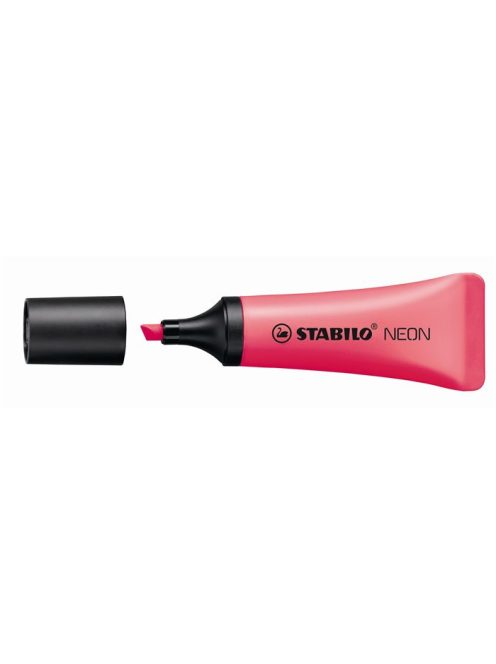 Szövegkiemelő, 2-5 mm, STABILO "Neon", rózsaszín (TST7256)