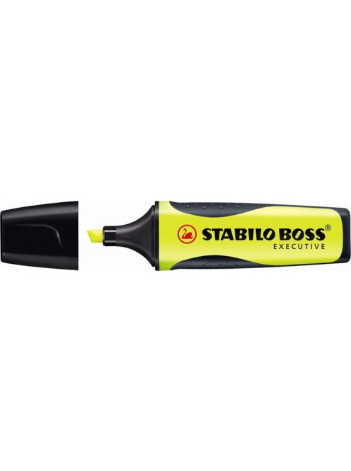 Szövegkiemelő, 2-5 mm, STABILO "Boss Executive", sárga (TST7314)