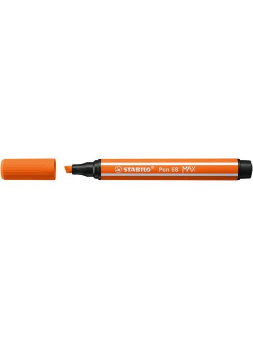 Rostirón, 1-5 mm, vágott hegy, STABILO "Pen 68 MAX", sötét narancssárga (TST76830)