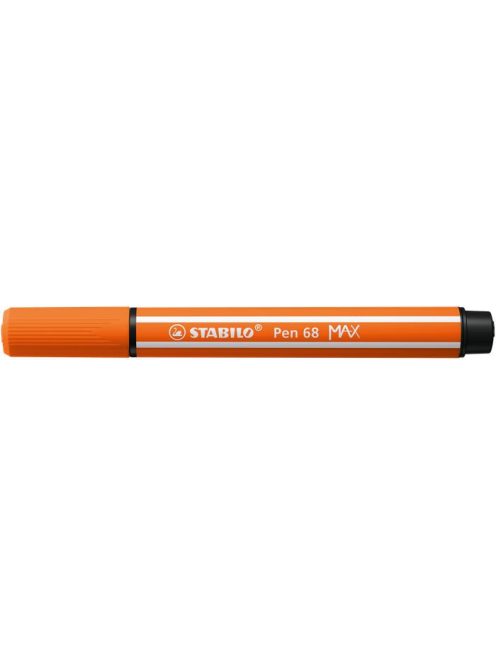 Rostirón, 1-5 mm, vágott hegy, STABILO "Pen 68 MAX", sötét narancssárga (TST76830)