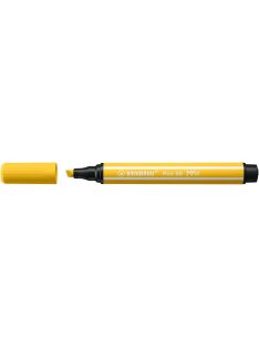   Rostirón, 1-5 mm, vágott hegy, STABILO "Pen 68 MAX", sárga (TST76844)