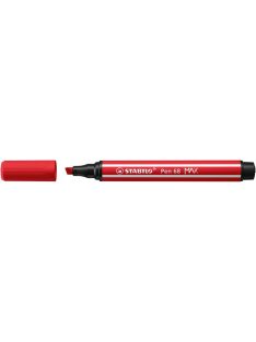   Rostirón, 1-5 mm, vágott hegy, STABILO "Pen 68 MAX", piros (TST76848)