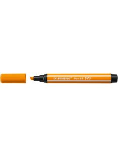   Rostirón, 1-5 mm, vágott hegy, STABILO "Pen 68 MAX", narancssárga (TST76854)