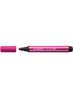   Rostirón, 1-5 mm, vágott hegy, STABILO "Pen 68 MAX", pink (TST76856)