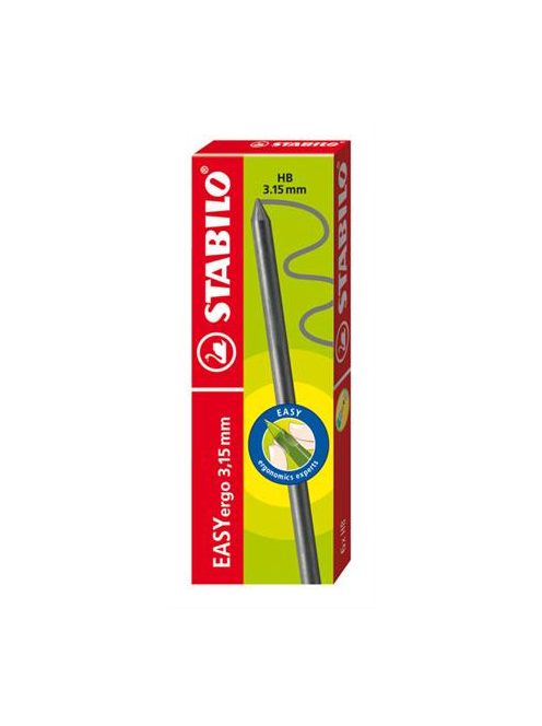 Grafitbél, 3,15 mm, HB, STABILO "Easy Ergo" (TST78906HB)