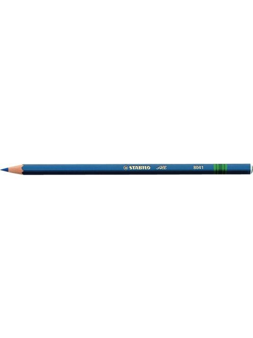 Színes ceruza, hatszögletű, mindenre író, STABILO "All", kék (TST8041)