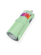 Tűfilc készlet, 0,4 mm, STABILO "Point 88 Pastellove", 12 különböző szín (TST881277)