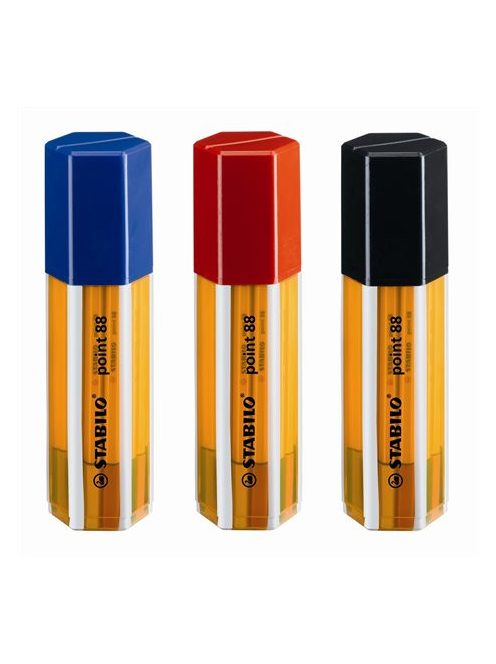Tűfilc készlet, 0,4 mm, STABILO "Point 88 Big Point Box", 20 különböző szín (TST88201)