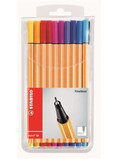   Tűfilc készlet, 0,4 mm, STABILO "Point 88", 20 különböző szín (TST8820)