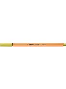 Tűfilc, 0,4 mm, STABILO "Point 88", mustár (TST88671)