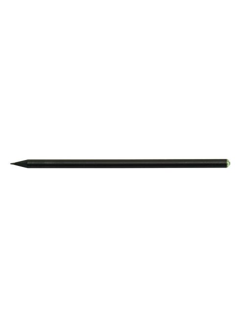 Ceruza, fekete, peridot zöld SWAROVSKI® kristállyal, exkluzív, 17cm, ART CRYSTELLA® (TSWC009)