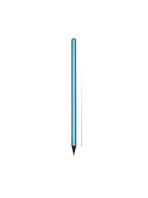 Ceruza, metál kék, aqua kék SWAROVSKI® kristállyal, 14 cm, ART CRYSTELLA® (TSWC306)