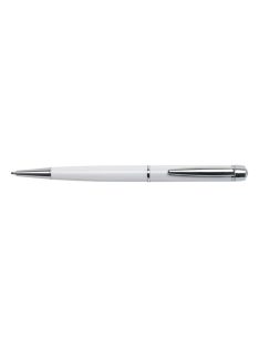   Golyóstoll, fehér "Lille Pen", fehér SWAROVSKI® kristállyal, 14cm, ART CRYSTELLA® (TSWGL001)