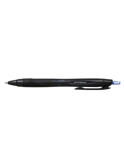 Golyóstoll, 0,35 mm, nyomógombos, fekete tolltest, UNI "SXN-157S Jetstream Sport", kék (TU15721)