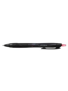  Golyóstoll, 0,35 mm, nyomógombos, fekete tolltest, UNI "SXN-157S Jetstream Sport", piros (TU15731)