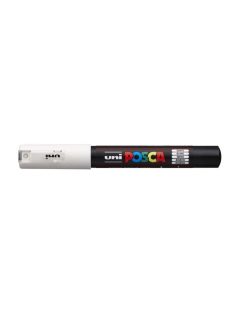   Dekormarker, 0,7-1,0 mm, UNI "Posca PC-1M", fehér (TUPC1MF)
