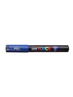   Dekormarker, 0,7-1,0 mm, UNI "Posca PC-1M", kék (TUPC1MK)