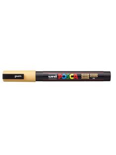   Dekormarker, 0,9-1,3 mm, UNI "Posca PC-3M", barack (TUPC3MBA)