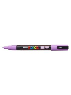  Dekormarker, 0,9-1,3 mm, UNI "Posca PC-3M", levendula (TUPC3MLE)