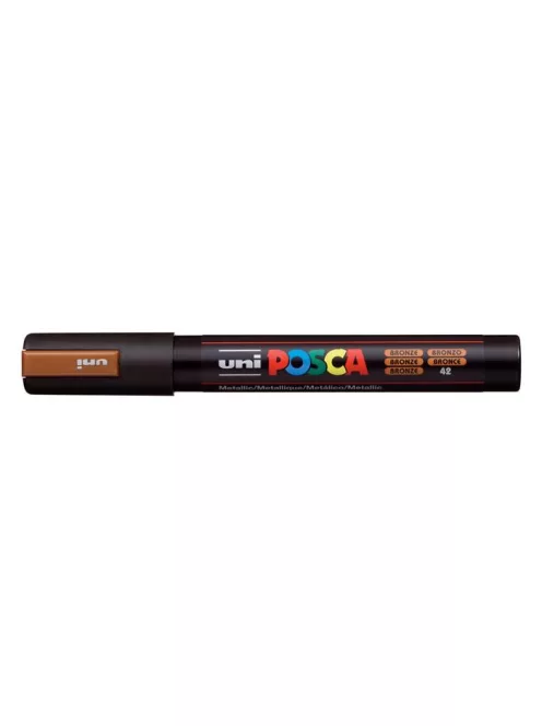 Dekormarker, 1,8-2,5 mm, UNI "Posca PC-5M", bronz (TUPC5MBRO)