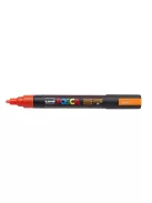 Dekormarker, 1,8-2,5 mm, UNI "Posca PC-5M", fluor narancs (TUPC5MFN)