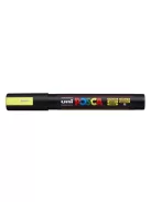 Dekormarker, 1,8-2,5 mm, UNI "Posca PC-5M", fluor sárga (TUPC5MFS)