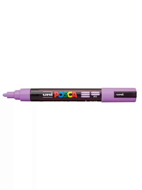 Dekormarker, 1,8-2,5 mm, UNI "Posca PC-5M", levendula (TUPC5MLEV)