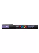 Dekormarker, 1,8-2,5 mm, UNI "Posca PC-5M", metállila (TUPC5MML)