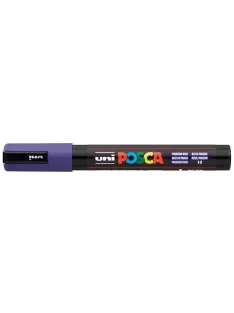   Dekormarker, 1,8-2,5 mm, UNI "Posca PC-5M", porosz kék (TUPC5MPK)