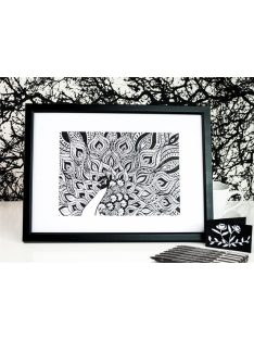 Rajzmarker, 0,1 mm, UNI PIN, fekete (TUPIN01F)