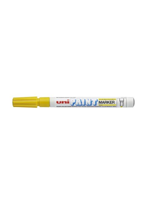 Lakkmarker, 0,8-1,2 mm, UNI "PX-21", sárga (TUPX21S)