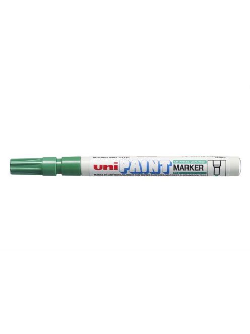 Lakkmarker, 0,8-1,2 mm, UNI "PX-21", zöld (TUPX21Z)