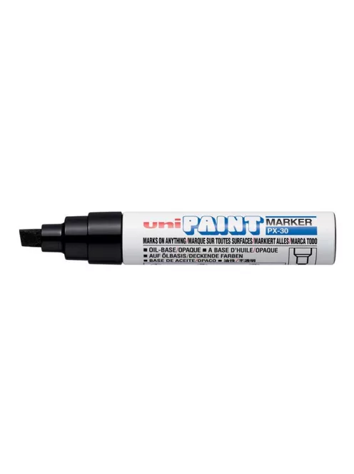Lakkmarker, 4-8,5 mm, UNI "PX-30", fekete (TUPX30F)