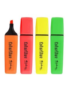   Szövegkiemelő, 1-5 mm, VICTORIA OFFICE, "ColorLine", 4 különböző szín (TVI322V)