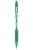 Golyóstoll, 0,27 mm, nyomógombos, ZEBRA "Z-Grip Smooth", zöld (TZ22564)