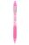 Golyóstoll, 0,27 mm, nyomógombos, ZEBRA "Z-Grip Smooth", rózsaszín (TZ22567)