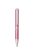Golyóstoll, 0,24 mm, teleszkópos, metál pink tolltest, ZEBRA "SL-F1", kék (TZ23467)