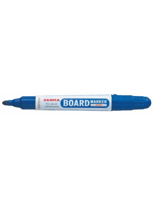 Táblamarker, 2,6 mm, kúpos, ZEBRA "Board Marker", kék (TZ36392)