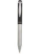 Golyóstoll, 0,24 mm, teleszkópos, rozsdamentes acél, grafitszürke tolltest, ZEBRA "Telescopic Metal Stylus", kék (TZ46619)