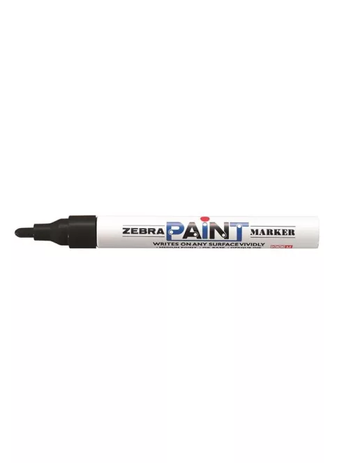Lakkmarker, 3 mm, ZEBRA "Paint marker", fekete (TZ51011)