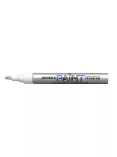   Lakkmarker, 3 mm, ZEBRA "Paint marker", ezüst (TZ51026)