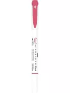 Ecsetirón, kétvégű  ZEBRA "Mildliner Cool & Refined", piros (TZ79130)