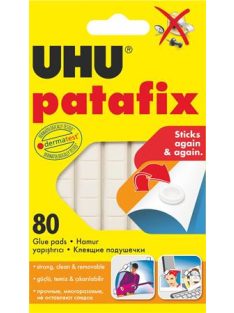   Gyurmaragasztó, 80 kocka/csomag, UHU "Patafix" (UHU39125)